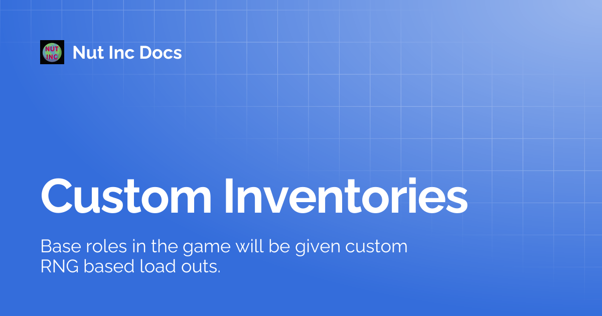 Custom Inventories | Nut Inc Docs